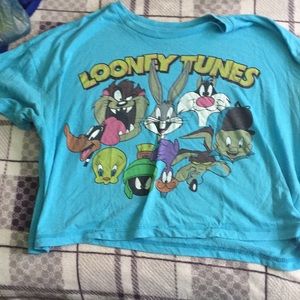Looney tunes crop top